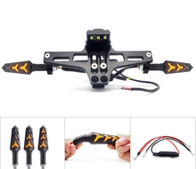 האוניברסלי CNC אופנוע לוחית רישוי מסגרת עם איתות אביזרי עבור LTZ 400 הונדה הורנט 900 GSXS 750(China)