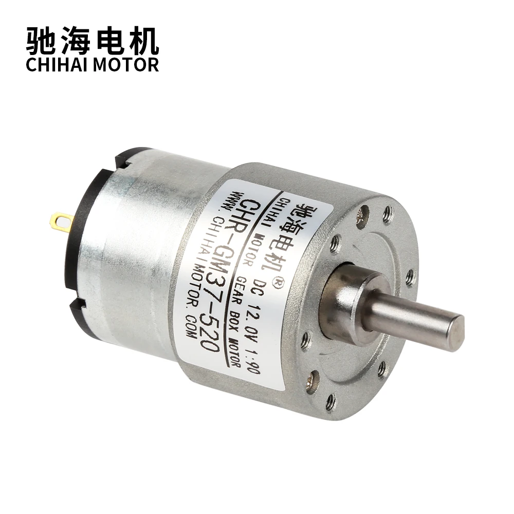 37mm 12V DC 9RPM to1170RPM Hohe Drehmoment 30kg.cm Getriebe Box Electric  Motor