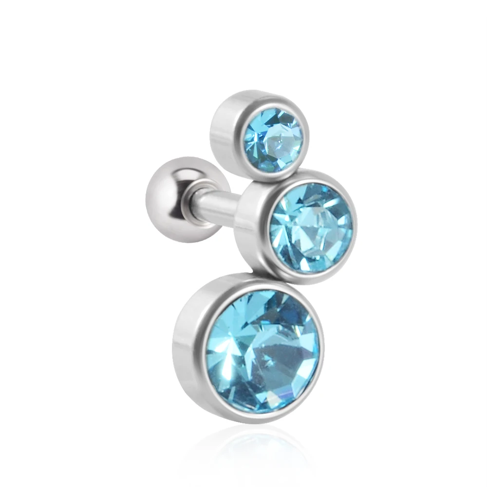 Orecchino Cartilagine Di Piuma Da 20g, Orecchino A Elica In Oro