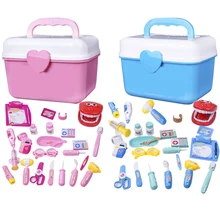 Детская Игра Головоломка Моделирование Медицинский шкаф игрушка «Доктор» набор девочка медсестры игрушечная Аптечка Игрушка ролевая игра