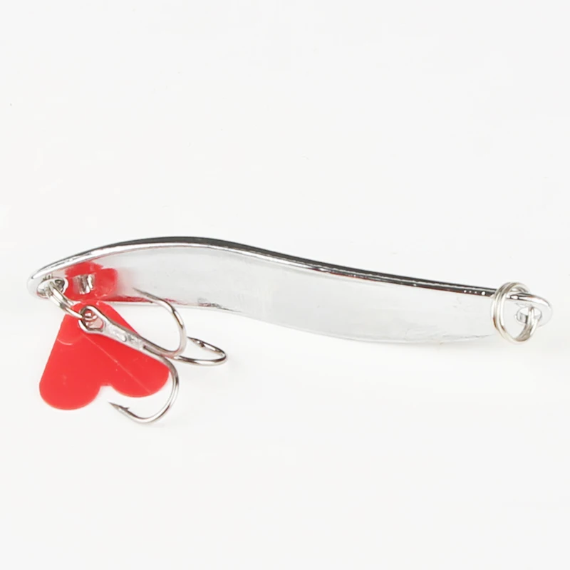 Metal Spinner Spoon Fishing Lure 64mm 10.3g Hard Baits Sequin Paillette Baits Wobbler Pesca Fishing Tackle hook Lures