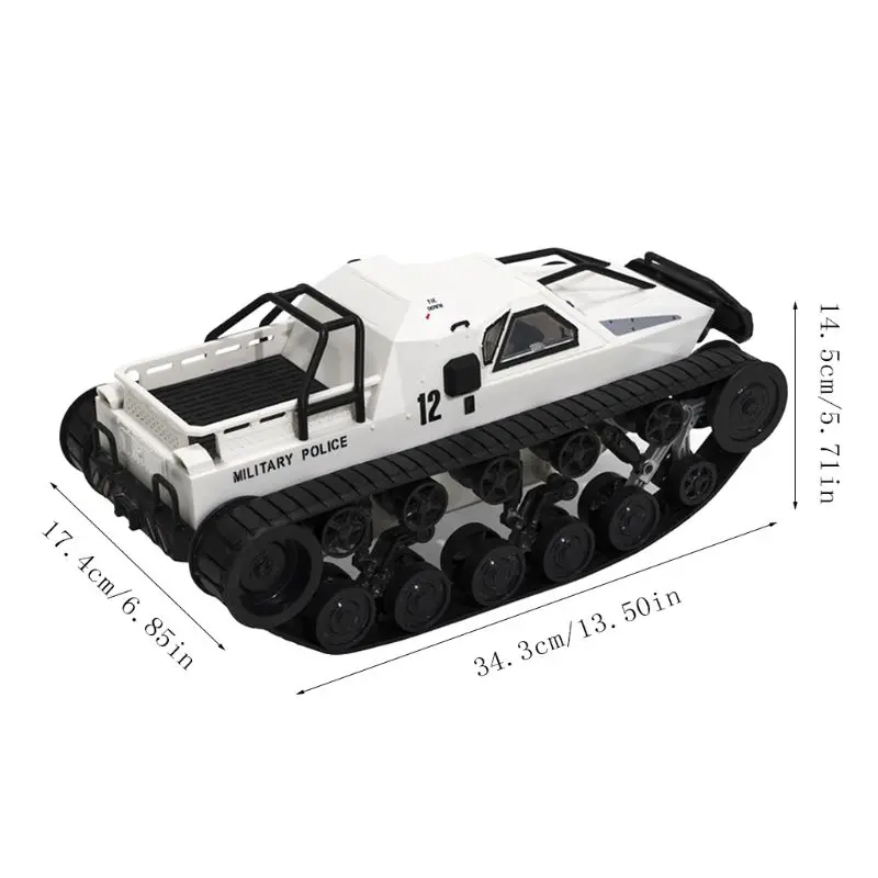 1/12 RC 4WD Дрифт Танк 2,4G высокая скорость EV2 Танк РТР пульт дистанционного управления бронированная игрушка