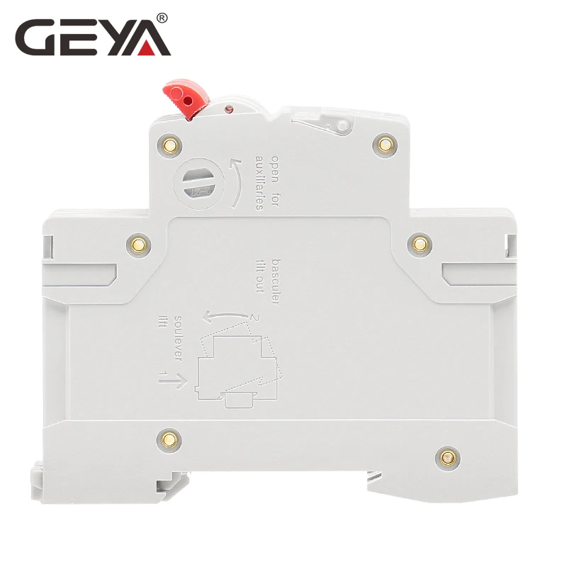 4 полюсный мини автоматический выключатель GEYA GYM8 6A 63A Din рейка MCB с индикатором