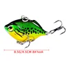 1 PCS Metal VIB Blade Glow Cicada Lure 4.5cm/8.5g Sinking Tail Spinner Baits Bibe for Bass Pike Perch Fishing ► Photo 3/6