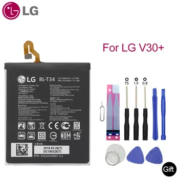 

LG Original BL-T34 mobel Phone Battery For LG V30 V30A H930 H932 LS998 Replacement Batteries 3155mAh High Capacity with Tools