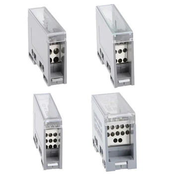 

uxcell 1 In 4/6/9/12 Out DIN Rail Terminal Blocks Connectors Distribution Block for Swimming Pool Pumps and Gate Motors