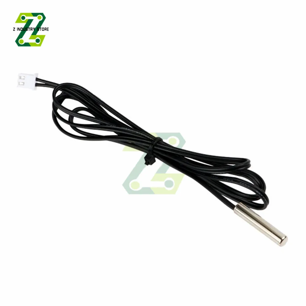 5m/10m NTC 10K 3950 Thermal Waterproof Cable 10K 1% 3950 Waterproof Digital Temperature Sensor Probe Thermistor Cable