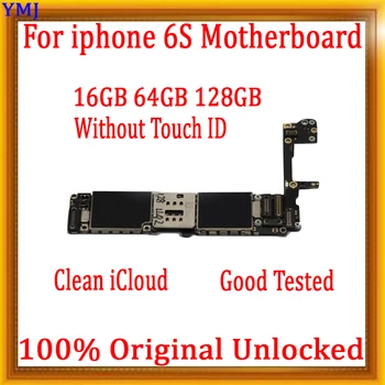 

100% Original Unlock Motherboard For iPhone 6S 4.7inch Mainboard With/Without Touch ID IOS Update Support Logic Board 16GB/64GB