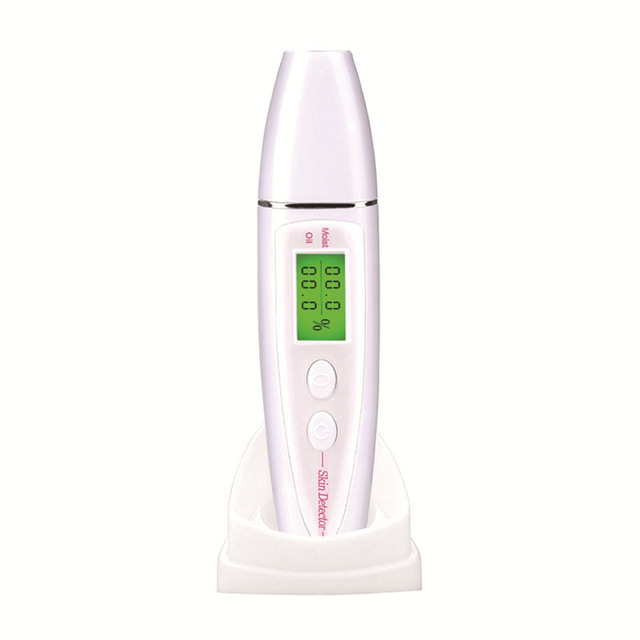 Skin Oil Moisture Tester Precise Detector LCD Skin Care Tester Monitor Facial Skin Moisture Meter Lady Beauty Tool