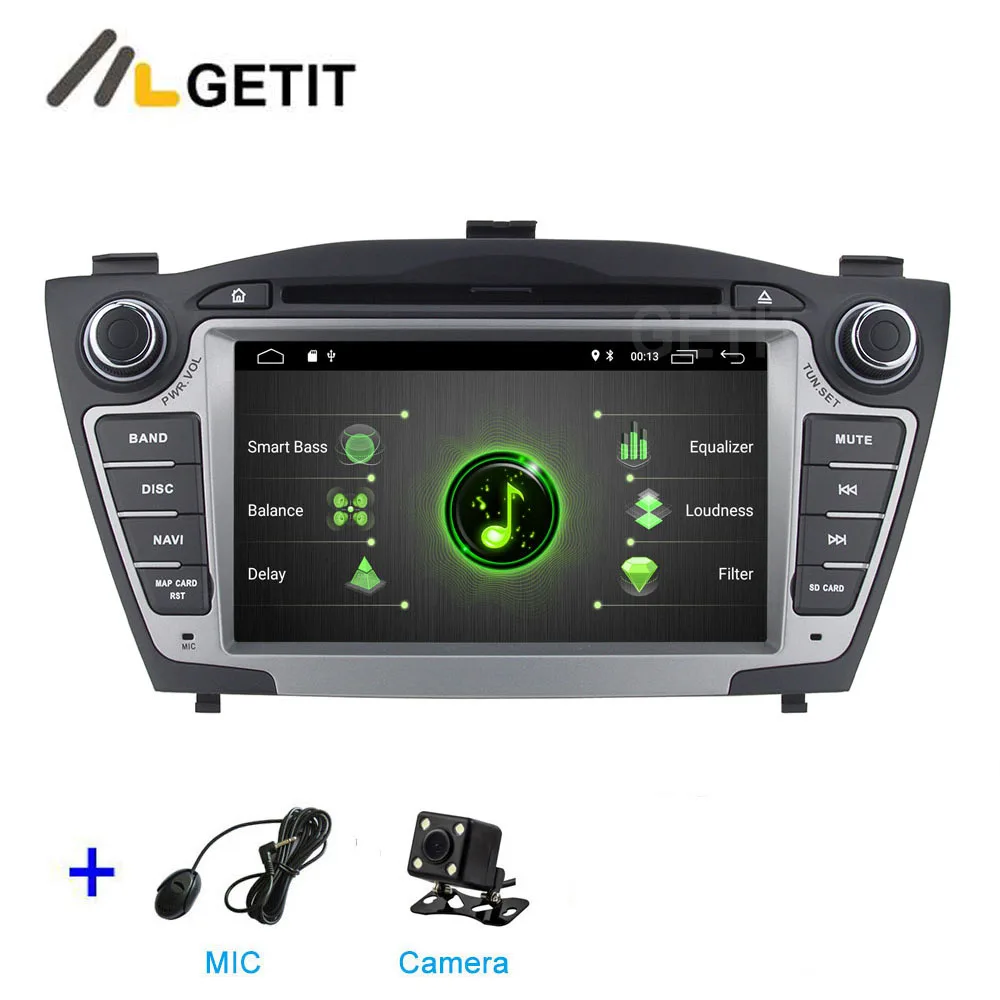 DSP 64G PX6 Android 9 Автомобильный DVD стерео плеер радио gps для hyundai IX35 Tucson 2010-2013 с WiFi BT - Цвет: DSP 2G CAMERA