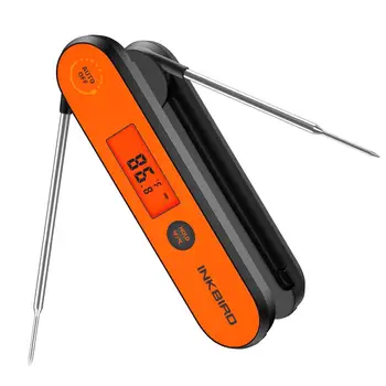 

Automatic Switch Digital Barbecue Thermometer IHT-1P Meat Temperature Waterproof Instant Read Thermometer Calibration Backlight