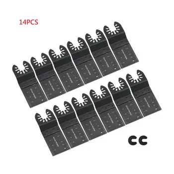 

14PCS Universal Wood Metal Oscillating Multitool Quick Release Saw Blades Fit M17E