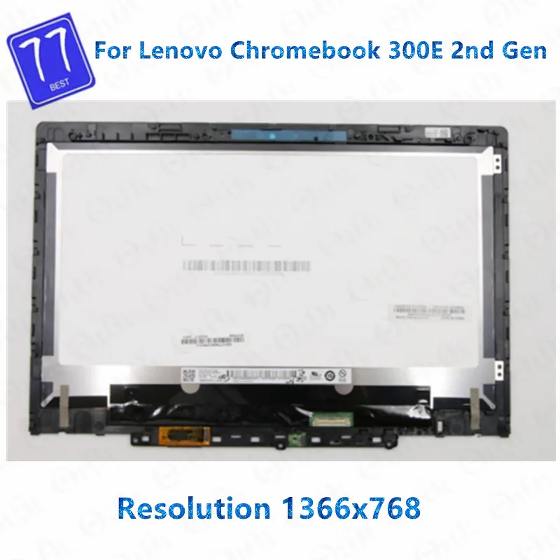 

Оригинальный 5D10Y97713 для Lenovo 300e Chromebook 2-го поколения, тип AST 82CE, ЖК-дисплей с сенсорным экраном в сборе, светодиодный дисплей с рамкой