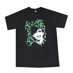 Мужская футболка Adicts черный зеленый логотип