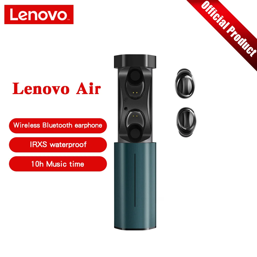 Lenovo original Air R1 TWS wireless earphones IPX5 waterproof bluetooth 5.0 dual stereo Music Sport earphone for mobile phone - Цвет: Air