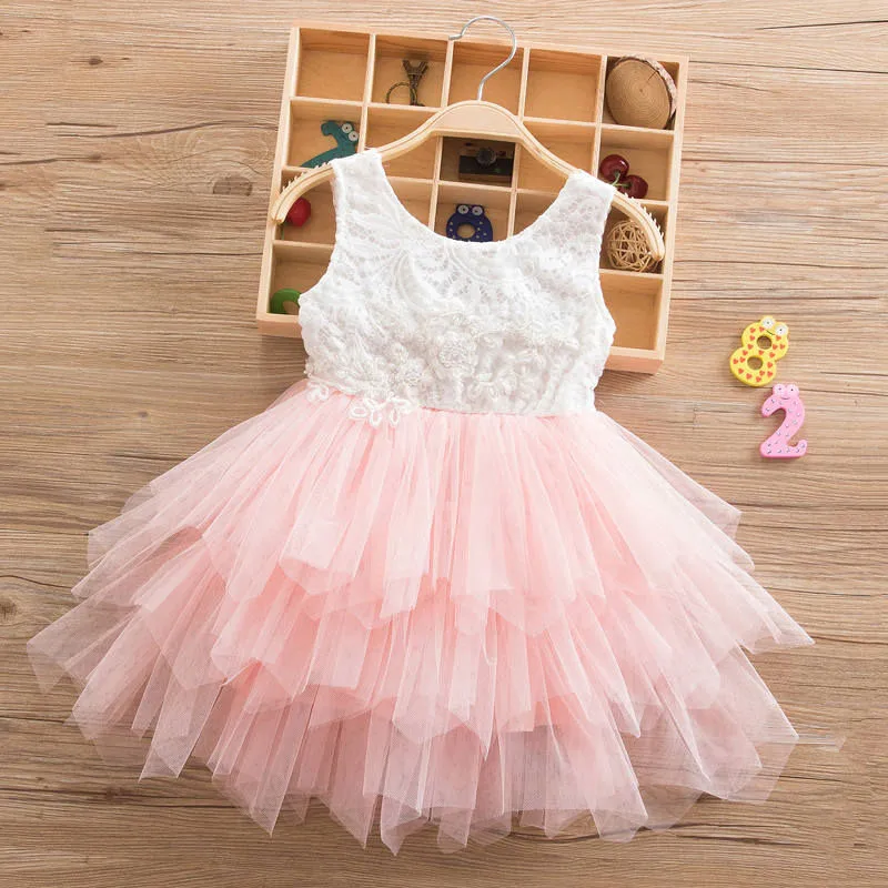 Платье с цветочным рисунком для маленьких девочек на День рождения; Детские платья для девочек; Вечерние платья на крестины для малышей; бальное платье; bautizo roupinhas de baby menina - Color: As Picture