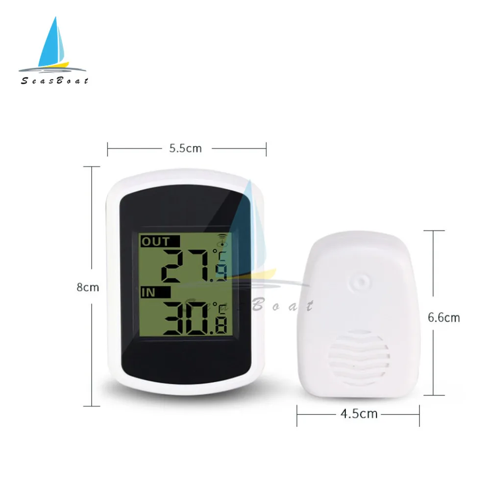 Digitale Lcd Thermometer Hygrometer Gauge Indoor Outdoor Temperatuur Vochtigheid Meter Detector Weerstation Klok Wifi - AliExpress Mobile