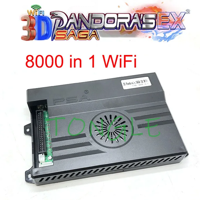 PANDORA-SAGA EX Box 14, 4800, 6666, 10000, 10888 in 1, PCB