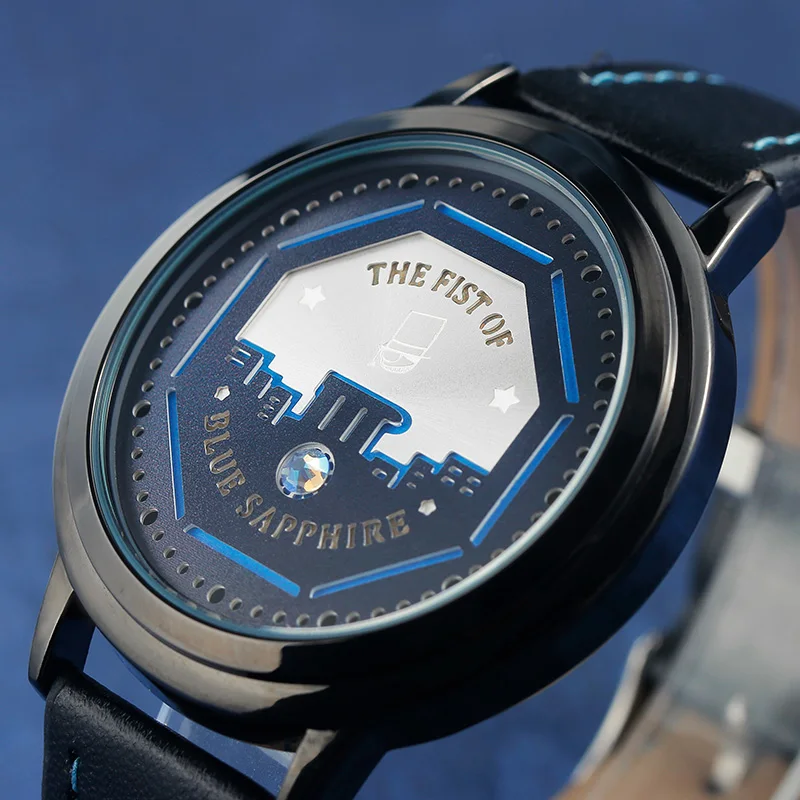 Detective Conan Kid LED Watch Waterproof Comics Role Shinichi Kid Kyogoku Makoto For The Fist of Blue Sapphire