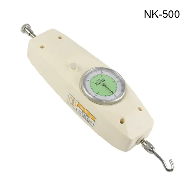 NK 20-500 Механический датчик силы толчок тестер указатель динамометр N/KG блок - Цвет: 500