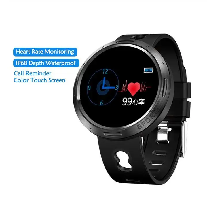 HobbyLane M58 Смарт часы водонепроницаемые IP68 цветной экран Фитнес браслет монитор сердечного ритма часы для Android iOS Телефон d25