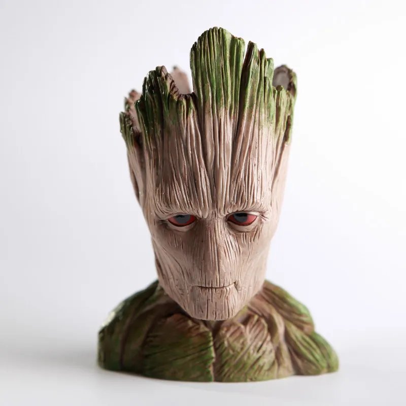 Groot цветочный горшок плетеная корзина-горшок для цветов дерево человек Милая модель игрушка держатель для ручек растения горшок цветочный горшок Фигурки игрушки для подарка