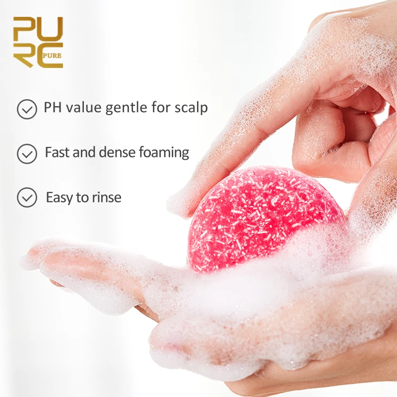 PURC Original Hair Cinnamon Shampoo Bar Smoothing Hair Soap Hair Care 3