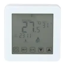 Настенный комнатный регулятор температуры программируемый ЖК-экран цифровой электрический нагревательный термостат комнатный регулятор температуры