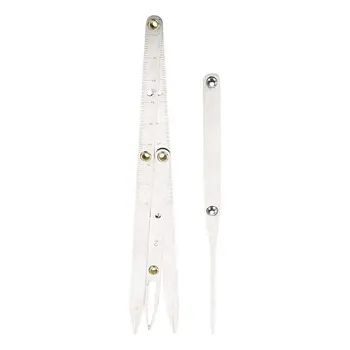 

1 Pc Makeup Ruler Measure Eyebrow Permanent Ruler Tattoo Shaping Stencil Triangle Ratio Divide Rulers Measuring Grooming Tool