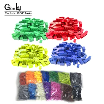 

100Pcs/lot Construction Building Blocks Set Children Thick Bricks Parts Mixed 8 Size DIY Model Building Figure Eduational Toys