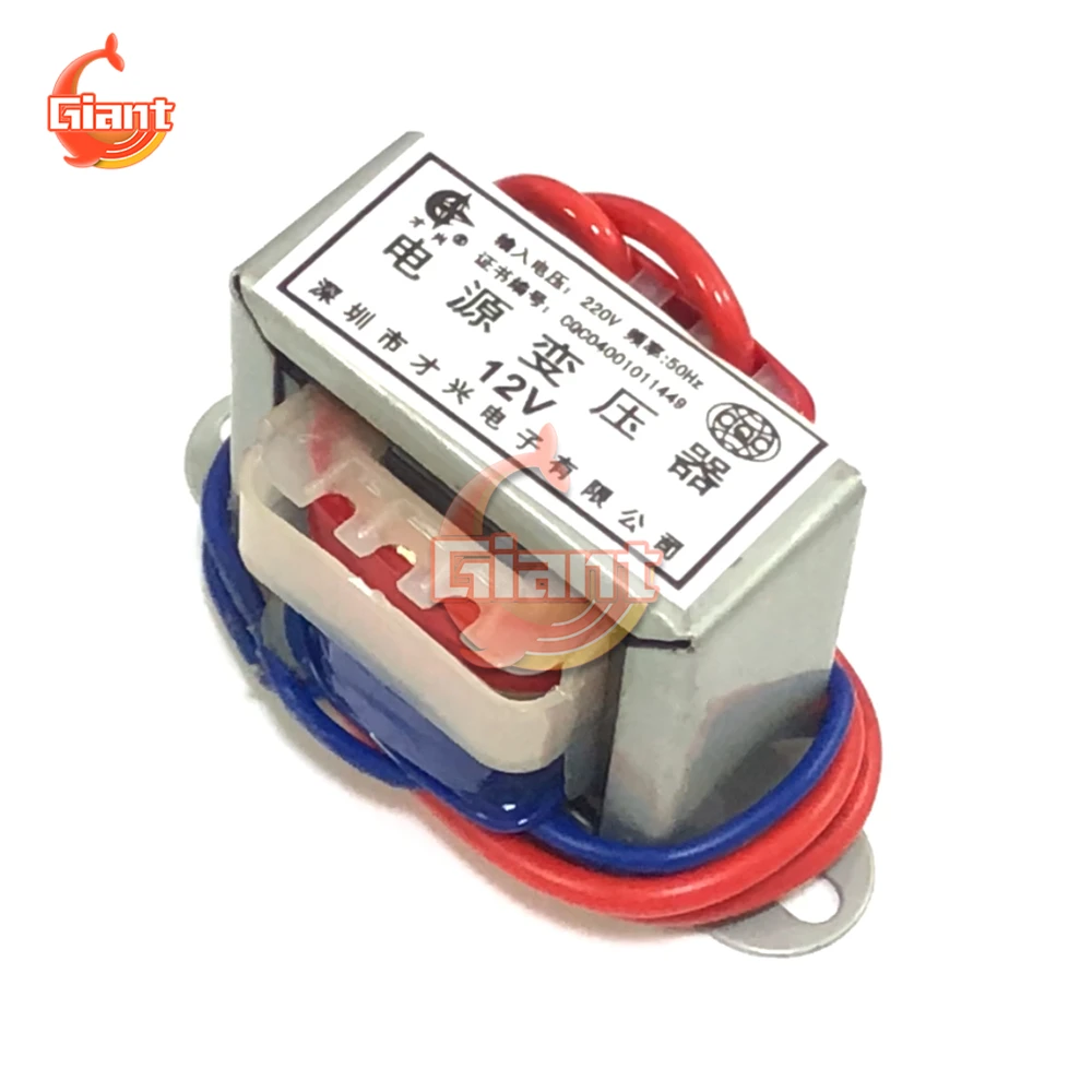 Power Transformer High Precision AC220V To AC24/15/ 12/ 9V /6V Power Transformer 3W Single Voltage 2-Wire Output AC-AC Step-Down Power power transformer