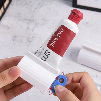 

Toothpaste Squeezer Manual Toothpaste Dispenser Bathroom Supplies Toothpaste Clamp Pedestal Cleansing Foam Squeezer