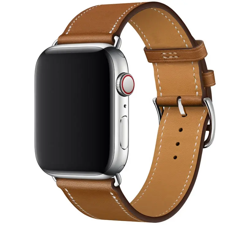 Новейшая модель; Noir/Brique/étain наручных часов iwatch, Swift Tour из кожи для apple watch 1 2 3 4 натуральная кожа часы ремешок для наручных часов - Цвет ремешка: Brown