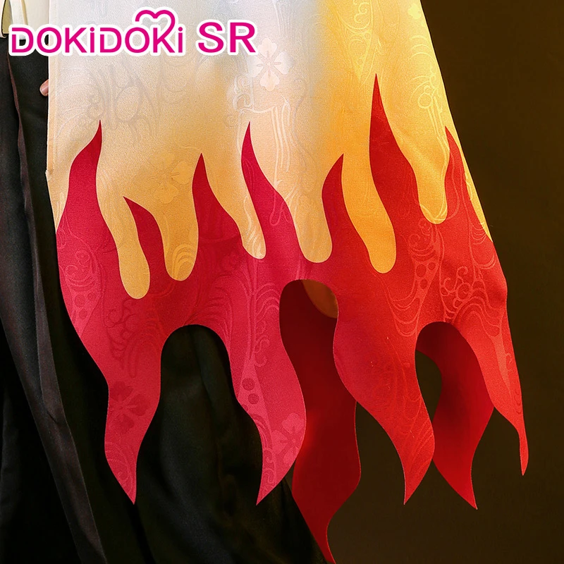 DokiDoki-SR аниме Demon Slayer: Kimetsu no Yaiba Косплей Rengoku Kyoujurou костюм мужской костюм Kimetsu no Yaiba Косплей
