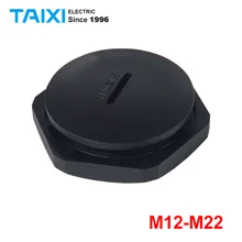 M12-M22 нейлоновая Водонепроницаемая вилка, Резьбовая пластиковая Водонепроницаемая вилка, пластиковый разъем нейлоновая быстрая вращающаяся вилка