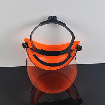 

1 Piece Safety Transparent Lens Protective Full Face Film Shield Adjustable PC Anti-Fog Anti-Saliva Faceshield Wholesale