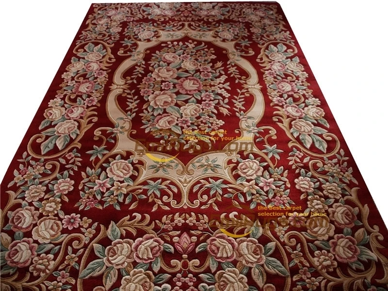 chinese rug custom french About Hand-knotted Thick Plush 6.56' X 9.84'