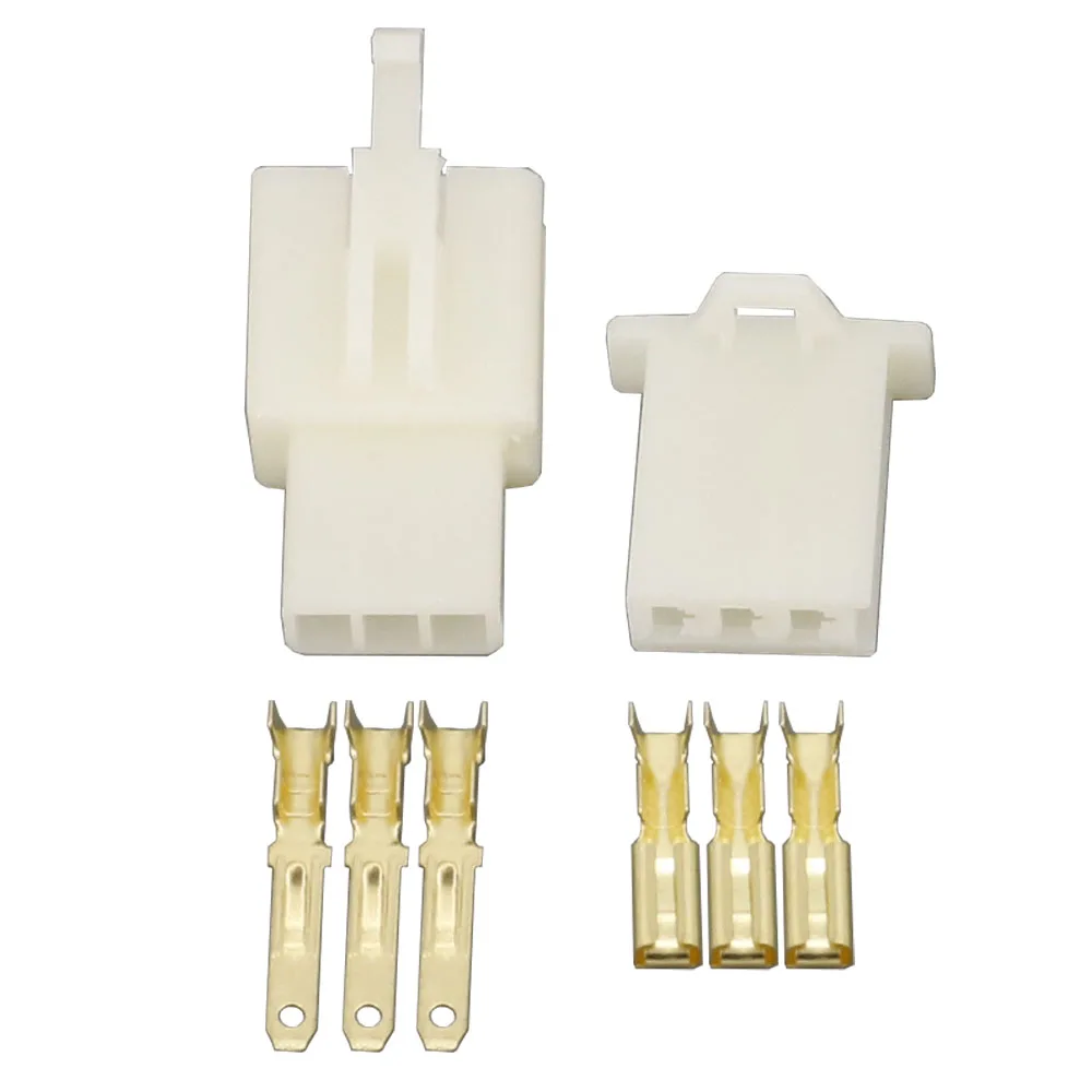 Conjuntos de Conectores de 2.8 mm Pinos Dj7031a2.8 Fio Elétrico Plugue Macho e Fêmea Automóvel Iluminação Adaptador Conector 100