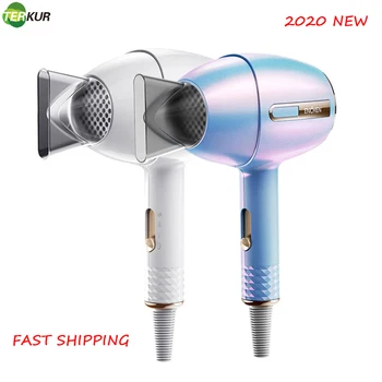 

Anion Hair Dryer 1200W 220V Zero Radiation Professional Dryers Hair Styling Tools Hot/Cold Air Blow Dryer 3 Speed Adjustment