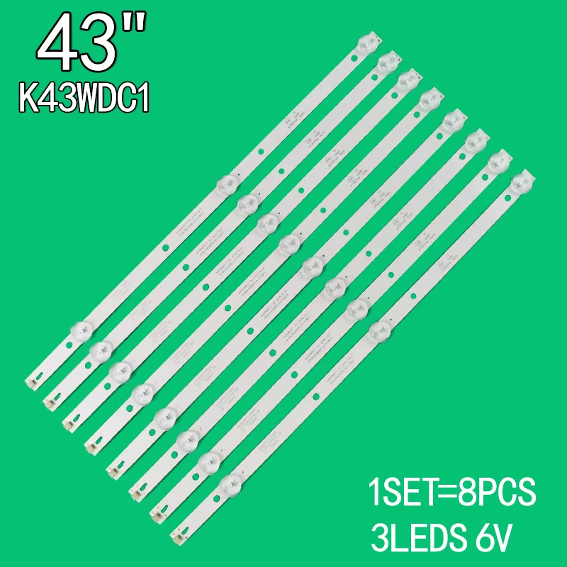 8PCS 4708-K43WDC-A3113N11 K430WDC1 A3 LE43M3570/60 43PFT4002 43DL4012N 43PFS4062/60 K430WDK3 43PUH6002/96 43DL4012N/62 43PFS4012