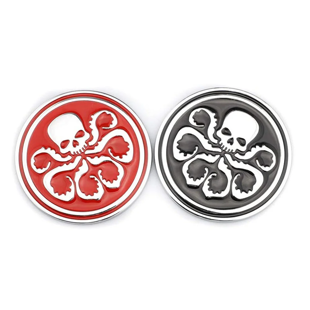 

3D Universal Hyadra Symbol Emblem Car Fender Body Rear Trunk Lid Tailgate Badge