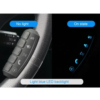 

Universal Car Steering Wheel Remote Wireless Controller Control Backlight Key for Car Radio Android DVD GPS MP3 Player In stock