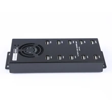 Sipolar 10 Порты и разъёмы USB Зарядное устройство Док-станция usb 2,0 центр данных Стандартный 12V 10A Мощность адаптер для шахтеров cryptocurrency a-400