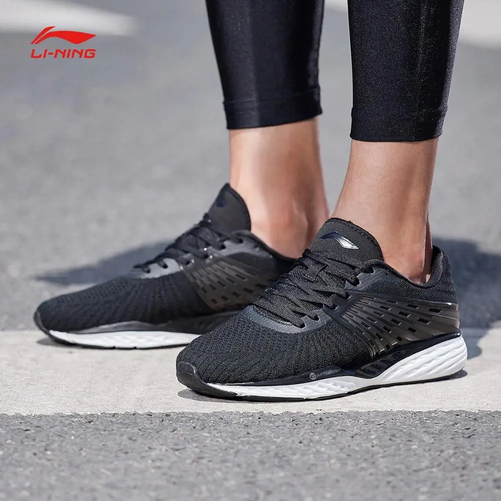 Li-Ning мужские кроссовки для бега с облачной подушкой, дышащие, устойчивая поддержка, подкладка, моно пряжа, спортивная обувь, кроссовки ARHN039 SJAS18
