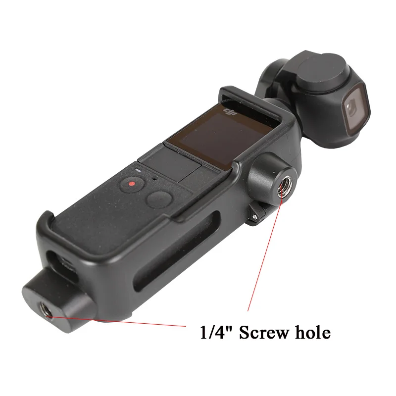 Чехол-кронштейн для Dji Osmo Pocket camera, расширительный микрофон с адаптером для dji osmo pocket Vlong аксессуары для штатива
