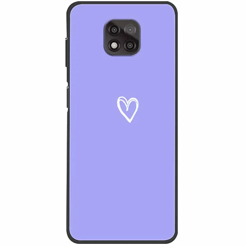 Butterfly Silicone Soft Phone Cover and Protector for Moto G Power and Play