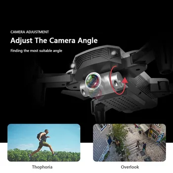 

2.4Ghz 4CH 4K WIFI Altitude Hold Adjustable Angle Camera RC Quadcopter Drone Gift toys for children juguetes zabawki игрушки