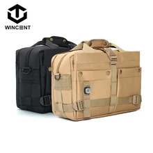 

WINCENT Men's Army Shoulder Bags Military Handbag Tactical Bag Camouflage for Fishing Camping Hiking Travel Outdoor Sports