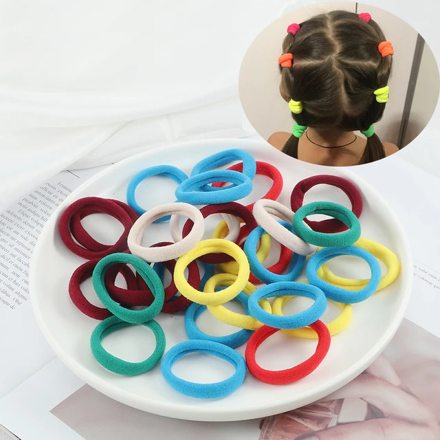 Gomas Elásticas Para El Pelo Para Niña Y Mujer, Accesorios Para El Cabello