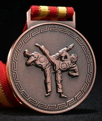 Judo – compétition sportive universelle, or et argent, cuivre, personnalisé, Sanda Judo, boxe, lutte 